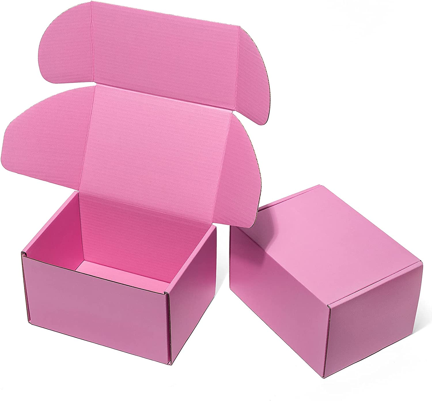 230816014605059_1 Timirog 9x6.5x2 Inches Black Shipping Boxes 25 Pack - Corrugated Cardboard Mailing Box for Small Business, Tab Locking Literature Mailer Packaging Supplies for Packing Digest Size Book Gifts Craft DVD - Image 1